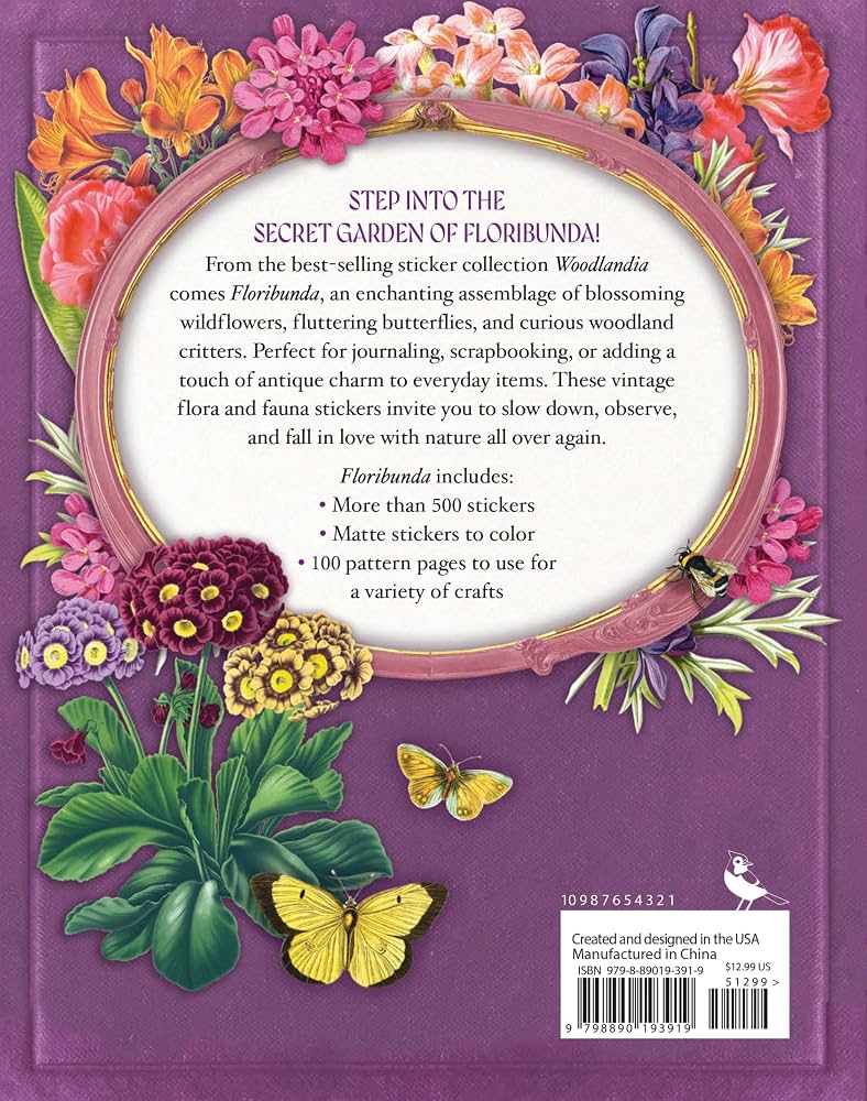 Sticker Emporium Floribunda Sticker Book