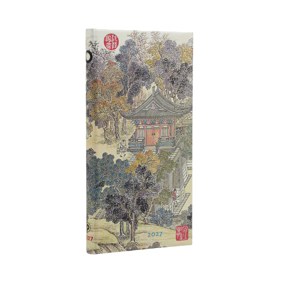 2027 12-Month Slim Hardcover Weekly Planner - Paperblanks