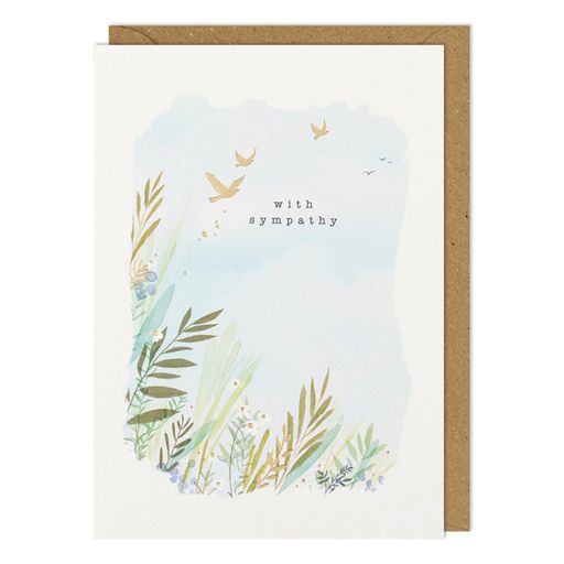 With Sympathy - Paperlink Greeting Card