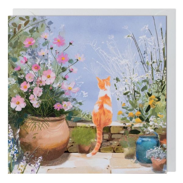 Cat Blank Art - Paperlink Greeting Card