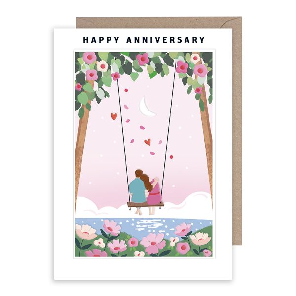 Happy Anniversary - Rosanna Rossi Greeting Card