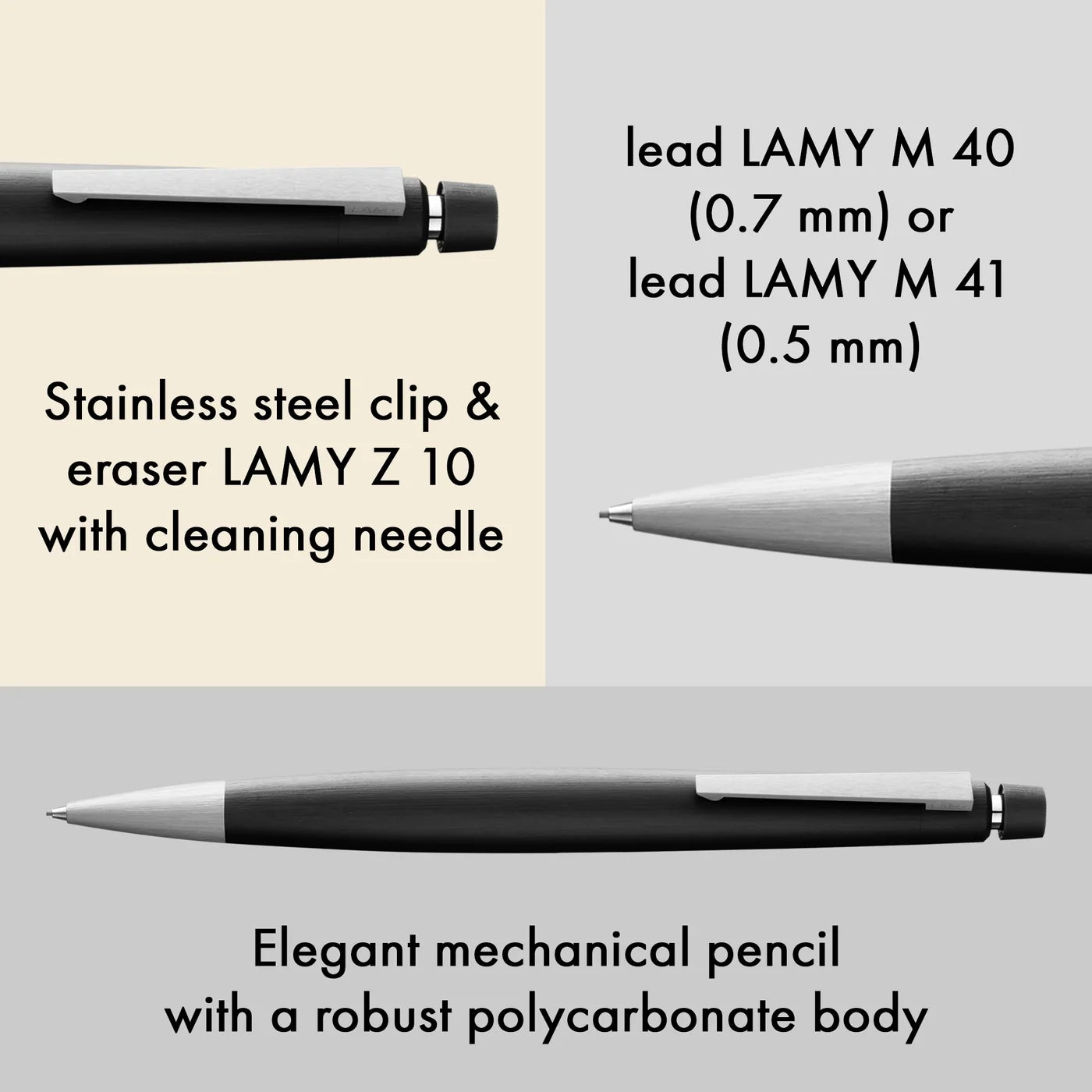 2000 Mechanical Pencil 0.7mm - Lamy