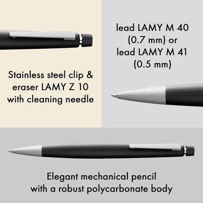 2000 Mechanical Pencil 0.7mm - Lamy