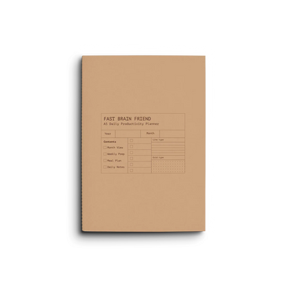 Creator's Friend - Fast Brained Planners
