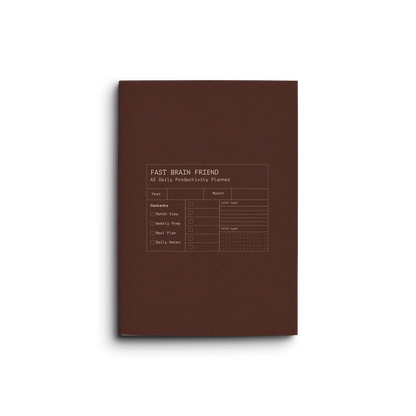 Creator's Friend - Fast Brained Planners