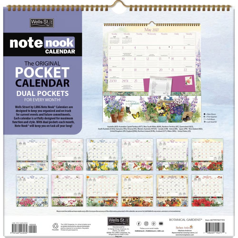 Wells St. 2027 Note Nook Calendar