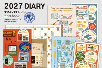 TRAVELER'S Notebook 2027 Special Edition Inserts