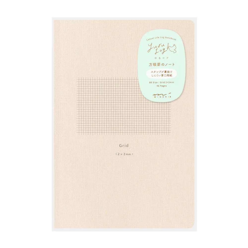 Yuru Log Notebook - Midori