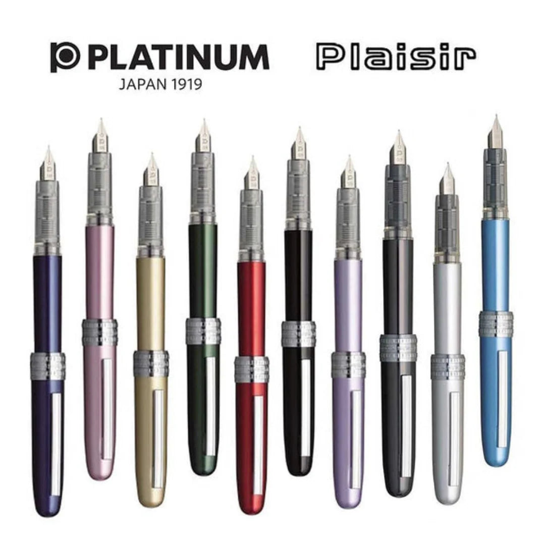 Plaisir Fountain Pen - Platinum