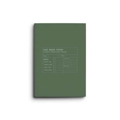 Creator's Friend - Fast Brained Planners