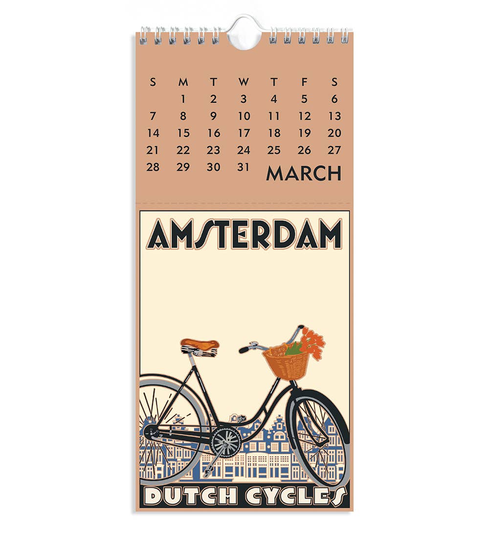 2027 Travel Postcard Calendar - Linnea Design