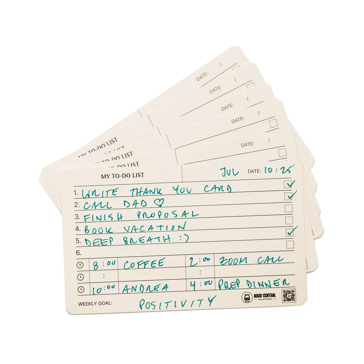 On Track Cards - ADHD Central