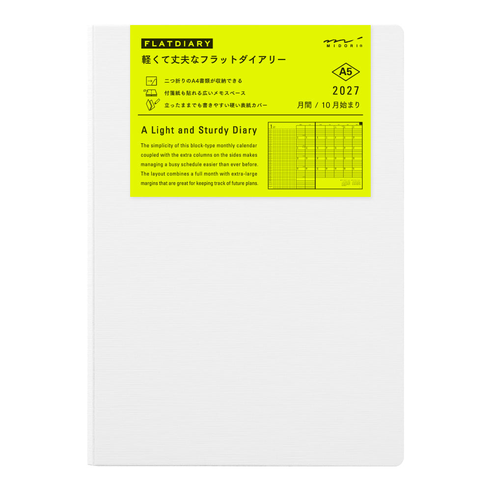 Midori 2027 Flat Diary