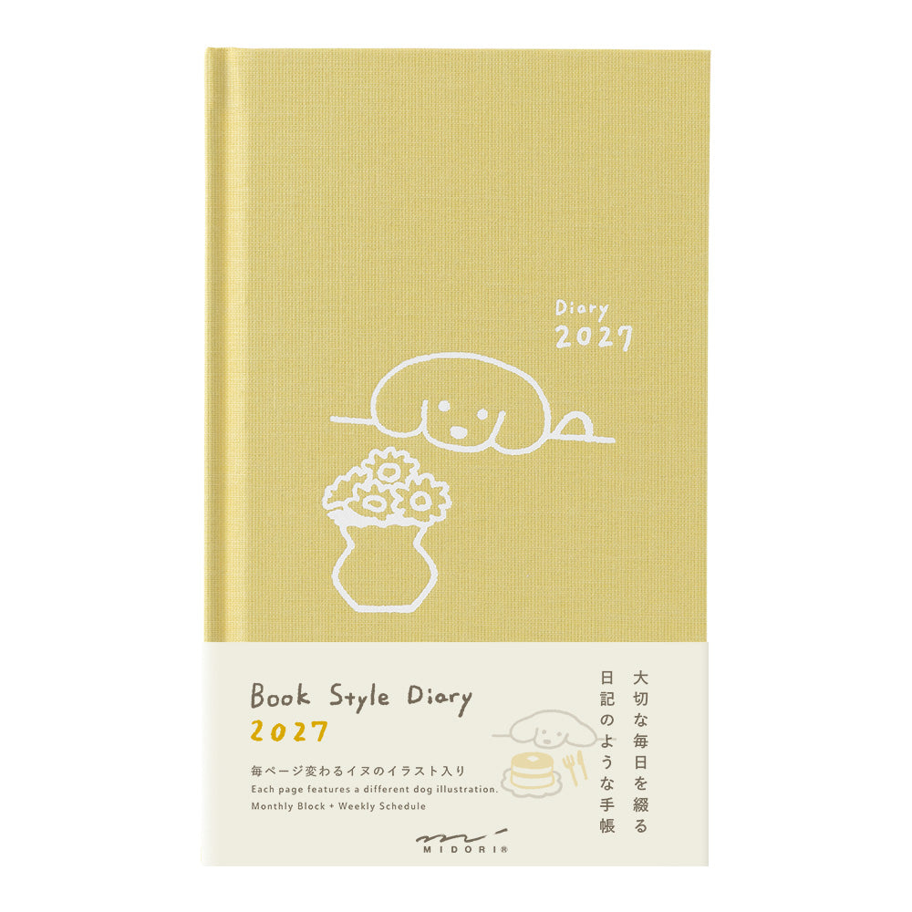 Midori 2027 Book Style Diary