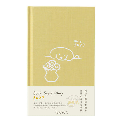 Midori 2027 Book Style Diary