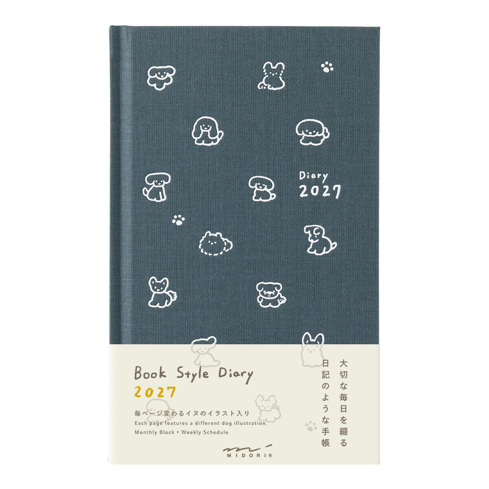 Midori 2027 Book Style Diary