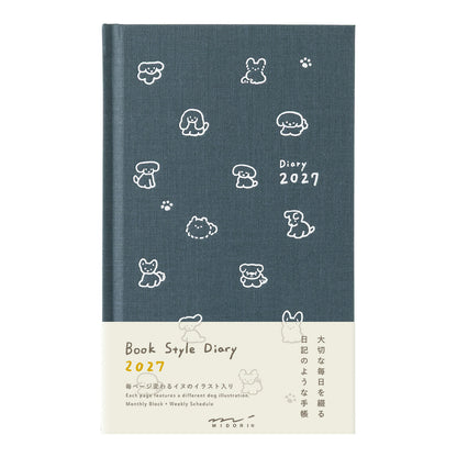 Midori 2027 Book Style Diary