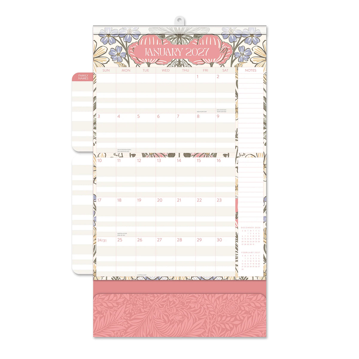 2027 Age of Romance Do It All Wall Calendar - Orange Circle Studio