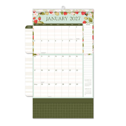 2027 Fruit & Flora Do It All Wall Calendar - Orange Circle Studio