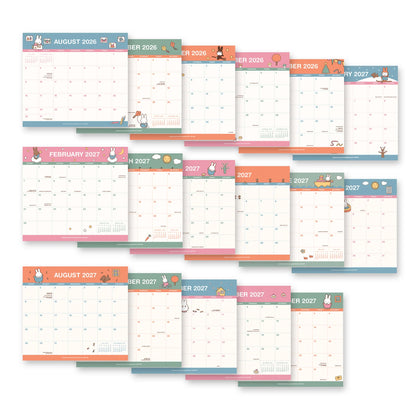 2027 Miffy A Year in Colour Magnetic Monthly Pad - Orange Circle Studio