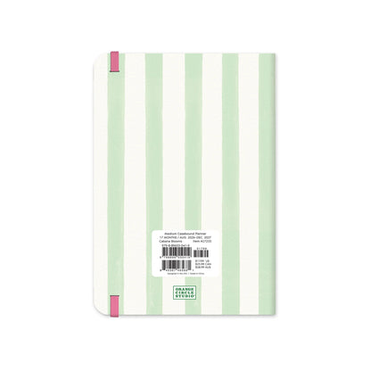 2027 Cabana Blooms Medium Casebound Planner - Orange Circle Studio