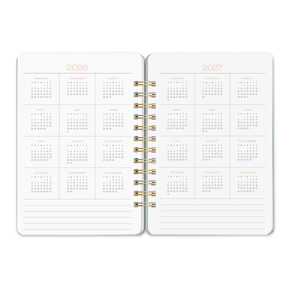 2027 Age of Romance Do It All Planner - Orange Circle Studio