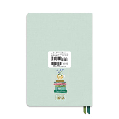 2027 Library Cat-alog Clara Clothbound Planner - Orange Circle Studio