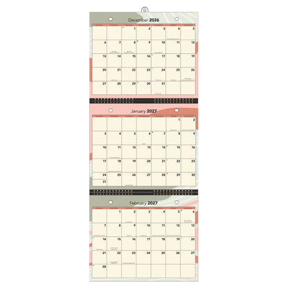 Wells St. 2027 Focused Tri View Calendar
