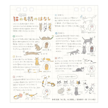 Midori 2027 A Year With My Cat Mini Calendar - S