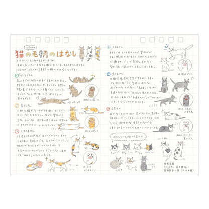 Midori 2027 A Year With My Cat Mini Calendar - M