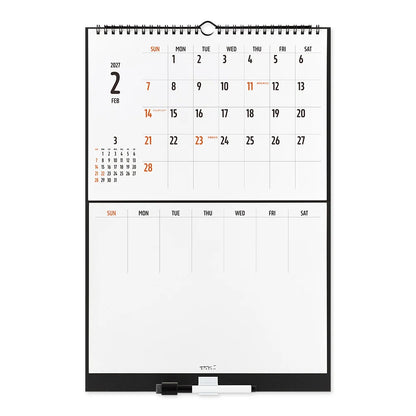 Midori 2027 Whiteboard Calendar