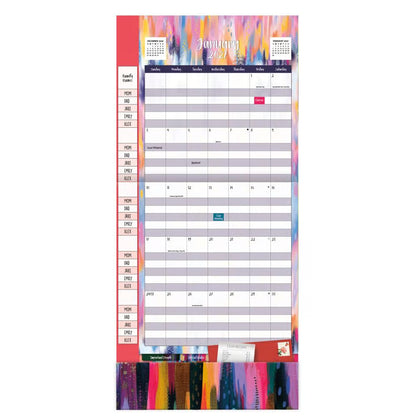 Wells St. 2027 Family Plan It Calendar