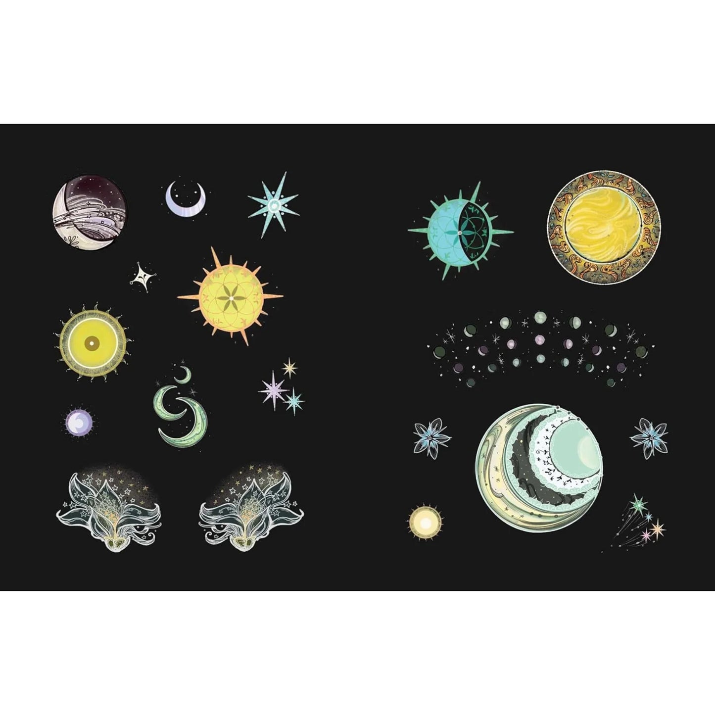 The Green Witch's Sticker Book