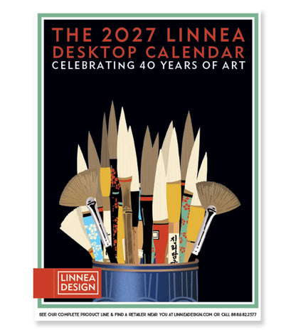 2027 Desktop Calendar - Linnea Design
