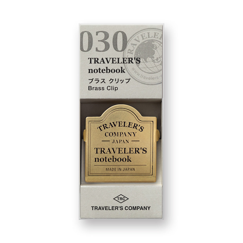 TRAVELER'S notebook Brass Clip
