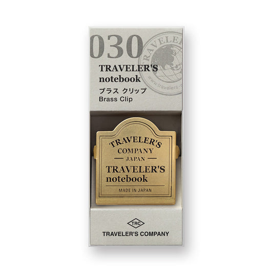 TRAVELER'S notebook Brass Clip