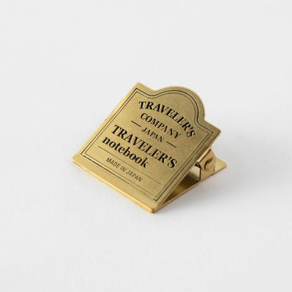 TRAVELER'S notebook Brass Clip