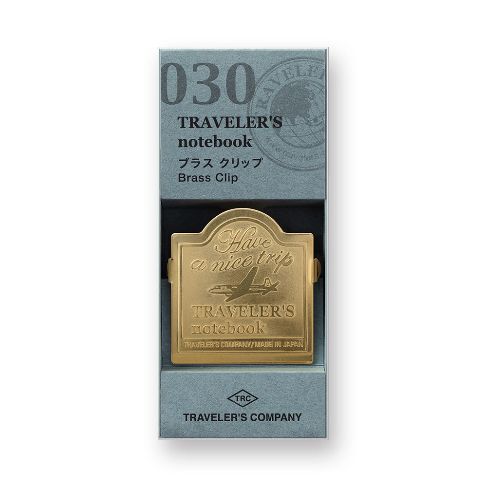TRAVELER'S notebook Brass Clip