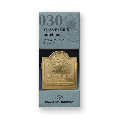 TRAVELER'S notebook Brass Clip