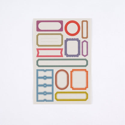 TSUKI no IRO Sticker Set (Schedule) - Hobonichi Techo