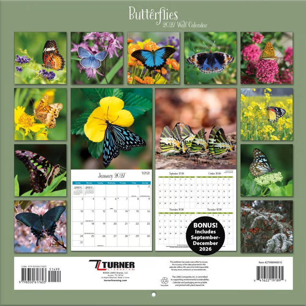 Turner Licensing LANG 2027 Wall Calendar