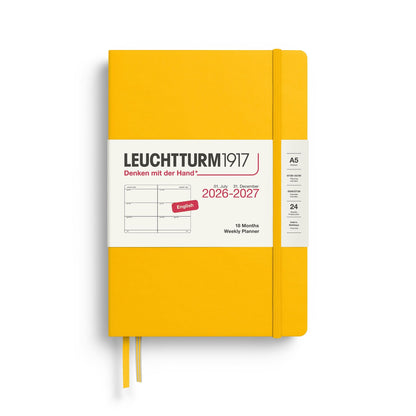 Leuchtturm 2027 18-Month Weekly Planner