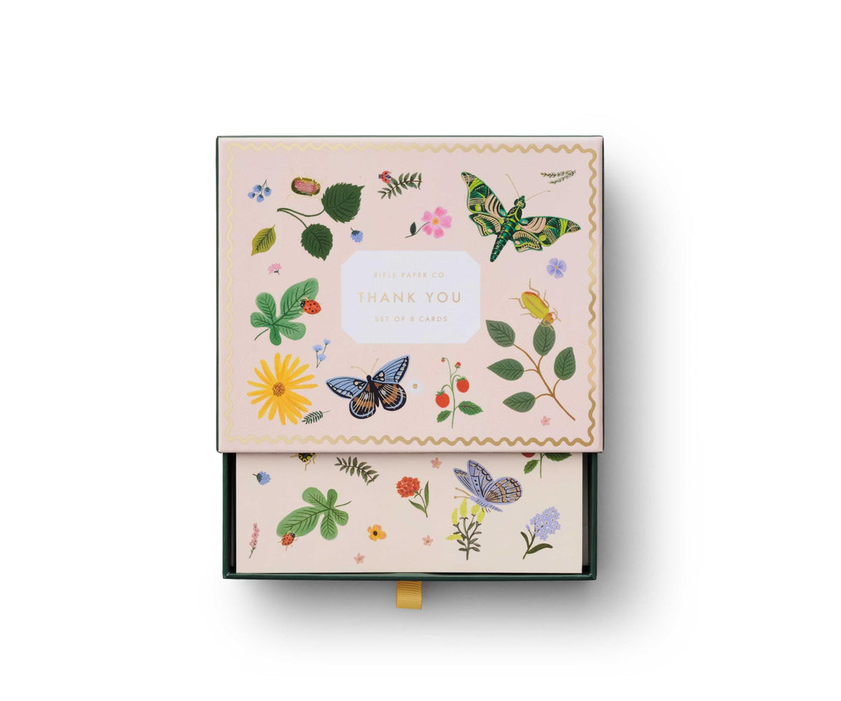 Rifle Paper Co. Thank You Keepsake Card Box
