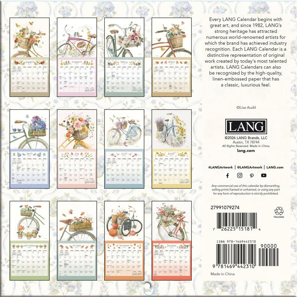 LANG 2027 Mini Calendar