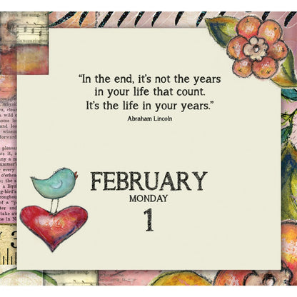 LANG 2027 Live Love Dream Mini Calendar