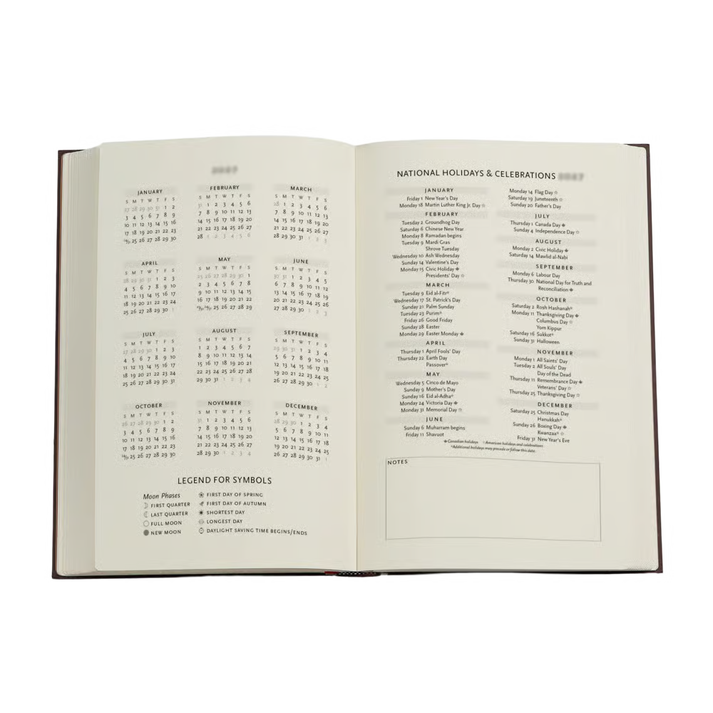 2027 12-Month Maxi Hardcover Weekly Planner - Paperblanks