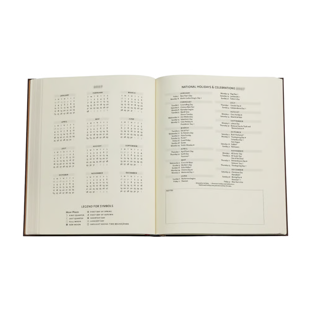 2027 12-Month Ultra Hardcover Weekly Planner - Paperblanks