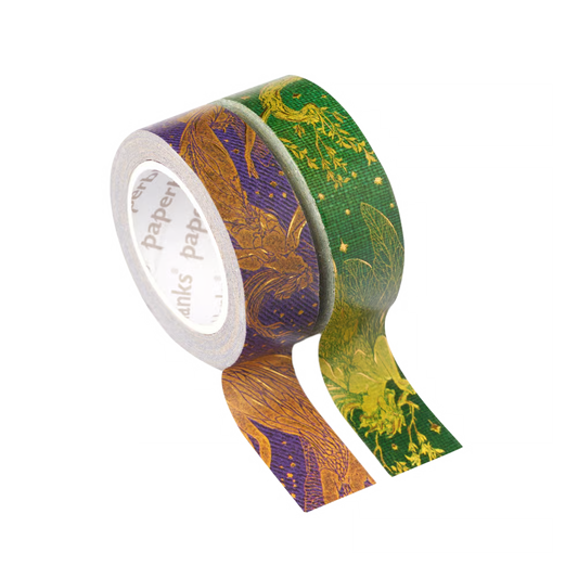 Olive Fairy/Violet Fairy Washi Tape - Paperblanks