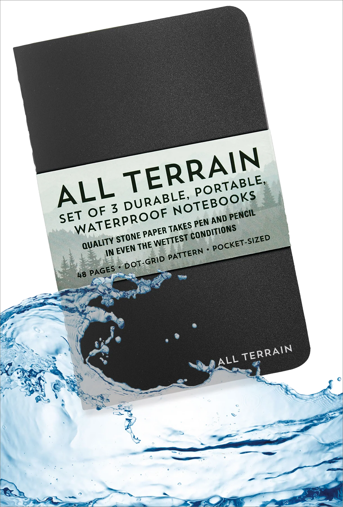 All Terrain Notebooks 3pcs - Peter Pauper Press