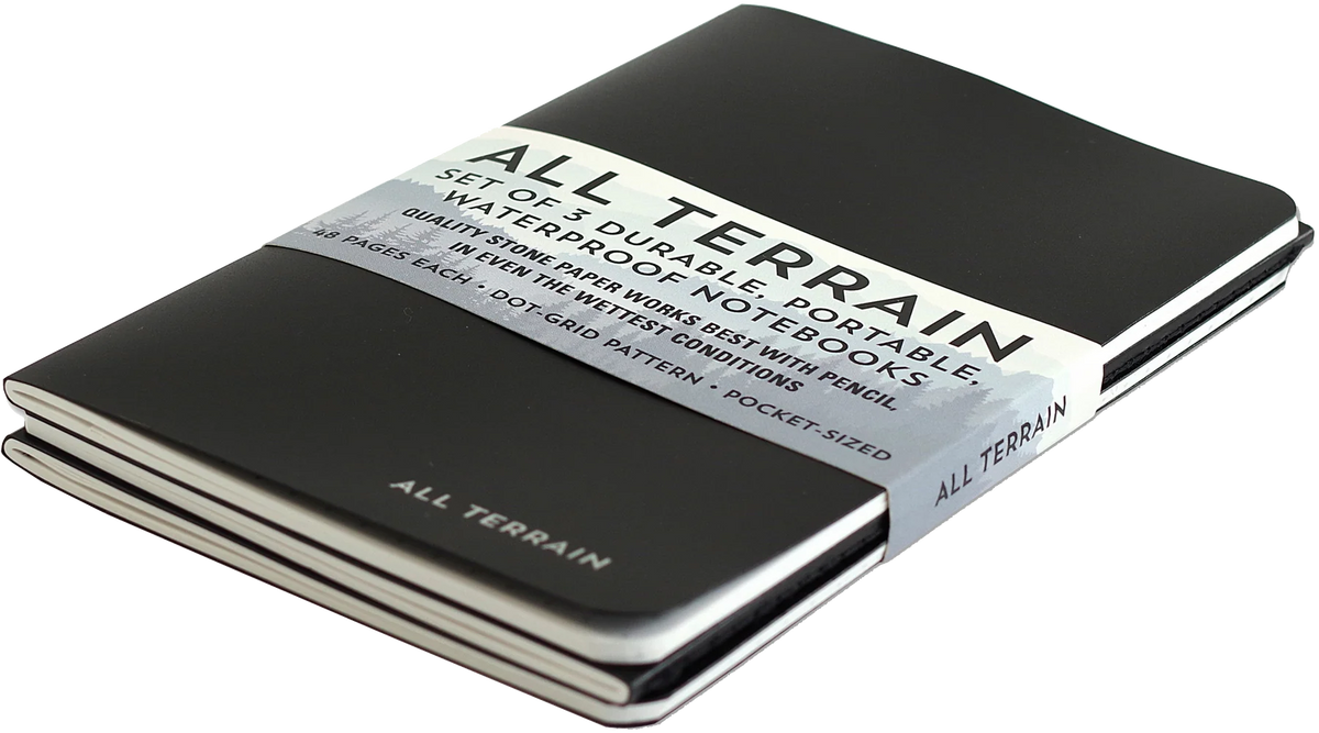All Terrain Notebooks 3pcs - Peter Pauper Press